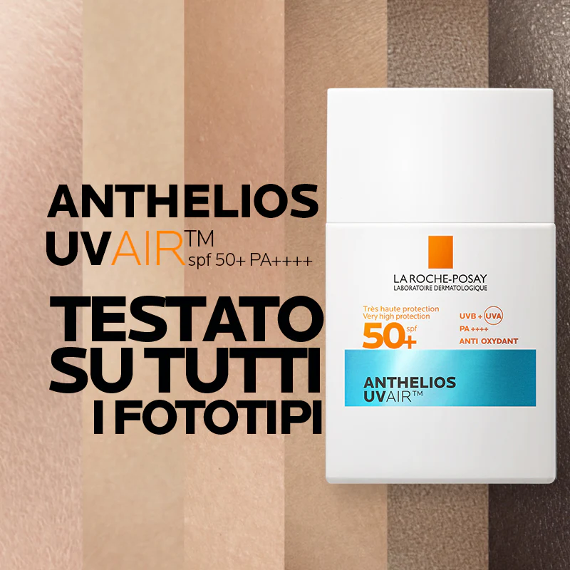 Anthelios UVAir SPF50+ - Sonnenschutzmittel für das Gesicht mit hohem Schutz.