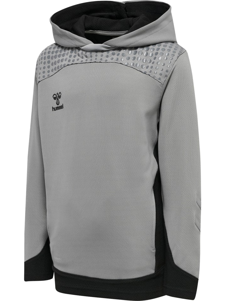 Hummel Hummel Verstellbare Taille Kapuzenpullover Hmllead Kinder in GREY MELANGE günstig kaufen 176