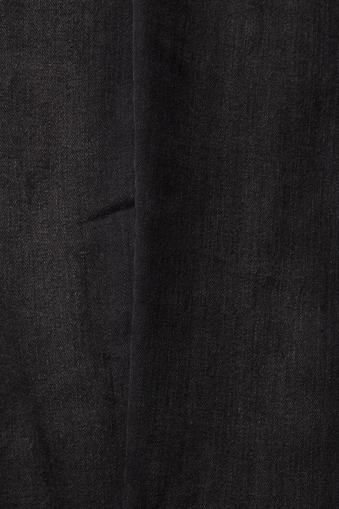 Jeans mit geradem Bein und mittlerer Bundhöhe