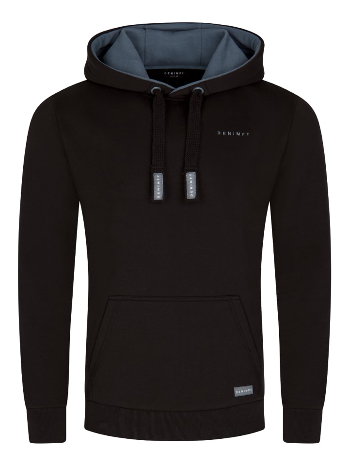 DENIMFY Pullover DFBenno in Schwarz günstig kaufen
