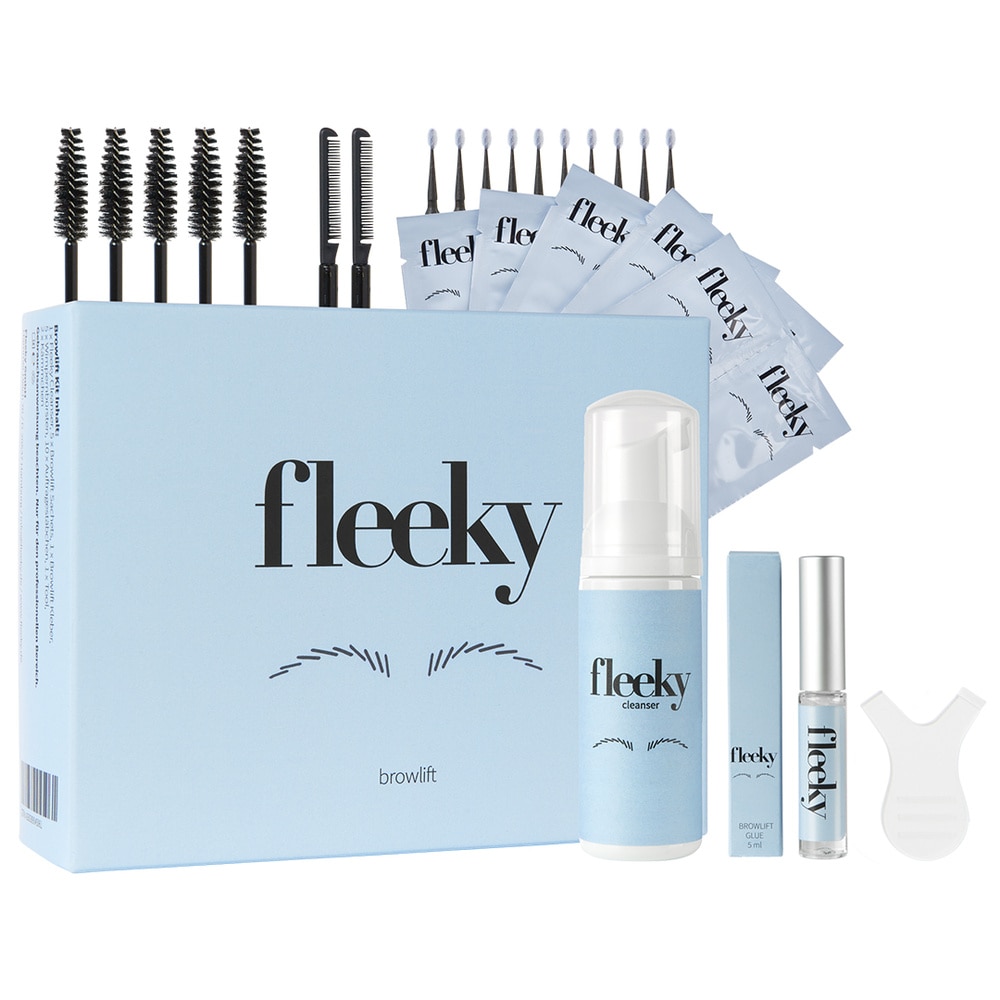 Fleeky Kit Rehaussement de Sourcils Maxi - Brow Lift végane Gel à  sourcils