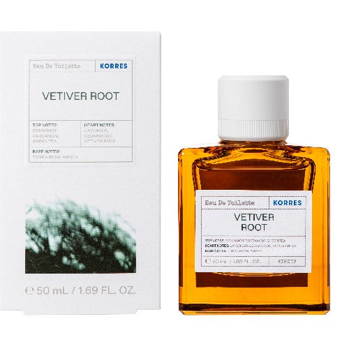 Korres Vetiver Root Eau de Toilette für Ihn 50 ml