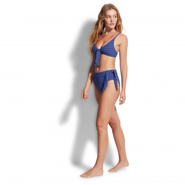Seafolly - Women's Cleo Twist Tie Front Bralette - Bikini-Top