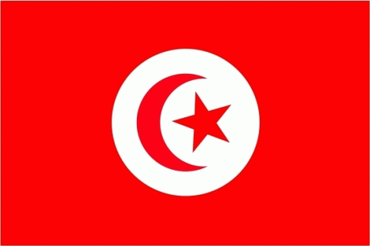 trends4cents XXL Flagge Tunesien 250 x 150 cm