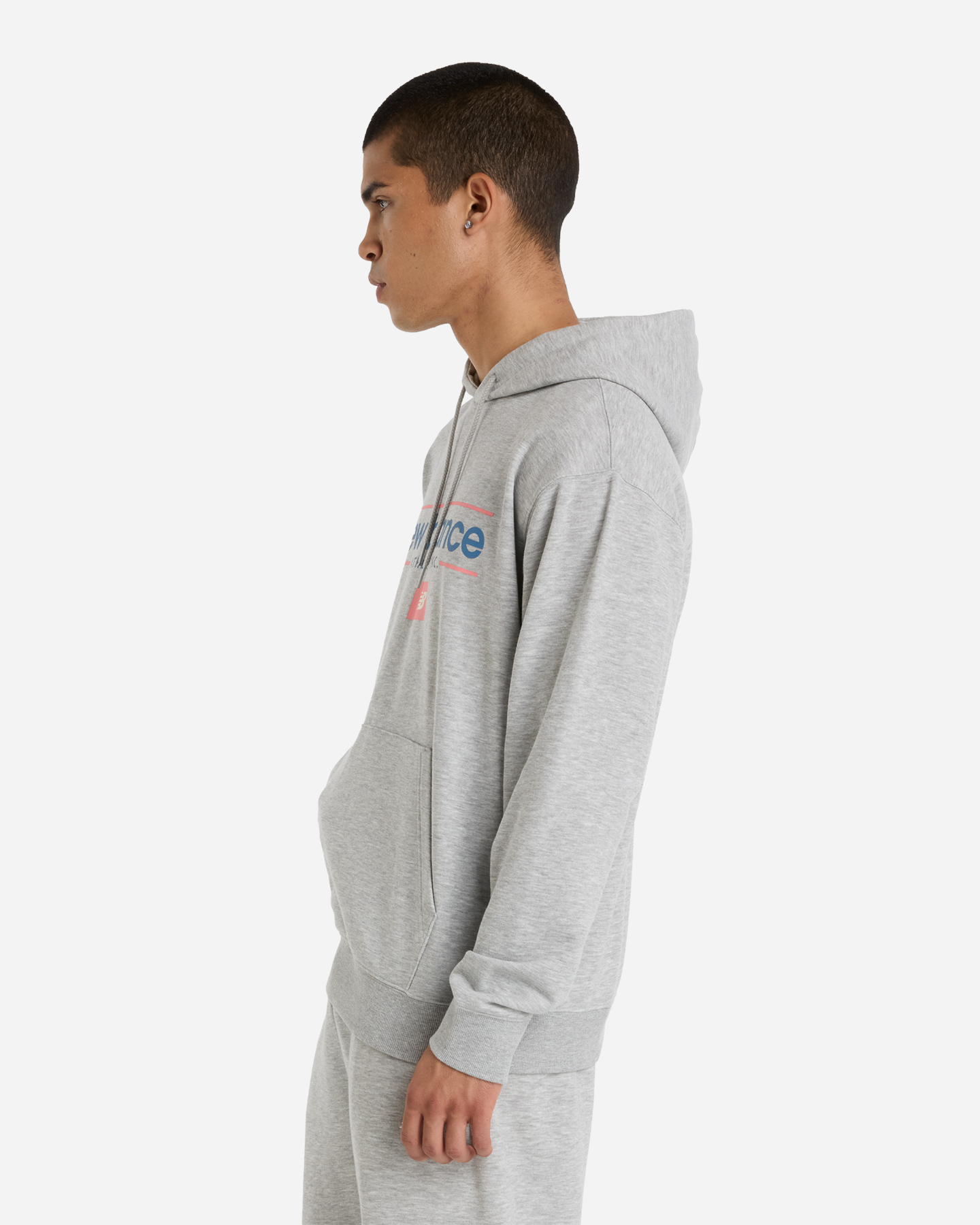 Felpa New Balance Big Logo M MT51928AG