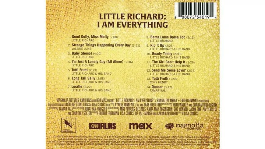 Little Richard: I am Everything (1CD)