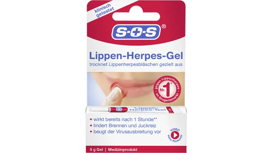 SOS Lippen-Herpes-Gel 5 g