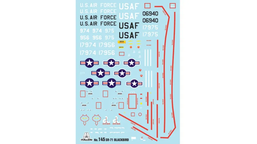 Italeri 510000145 - 1:72 SR-71 Blackbird