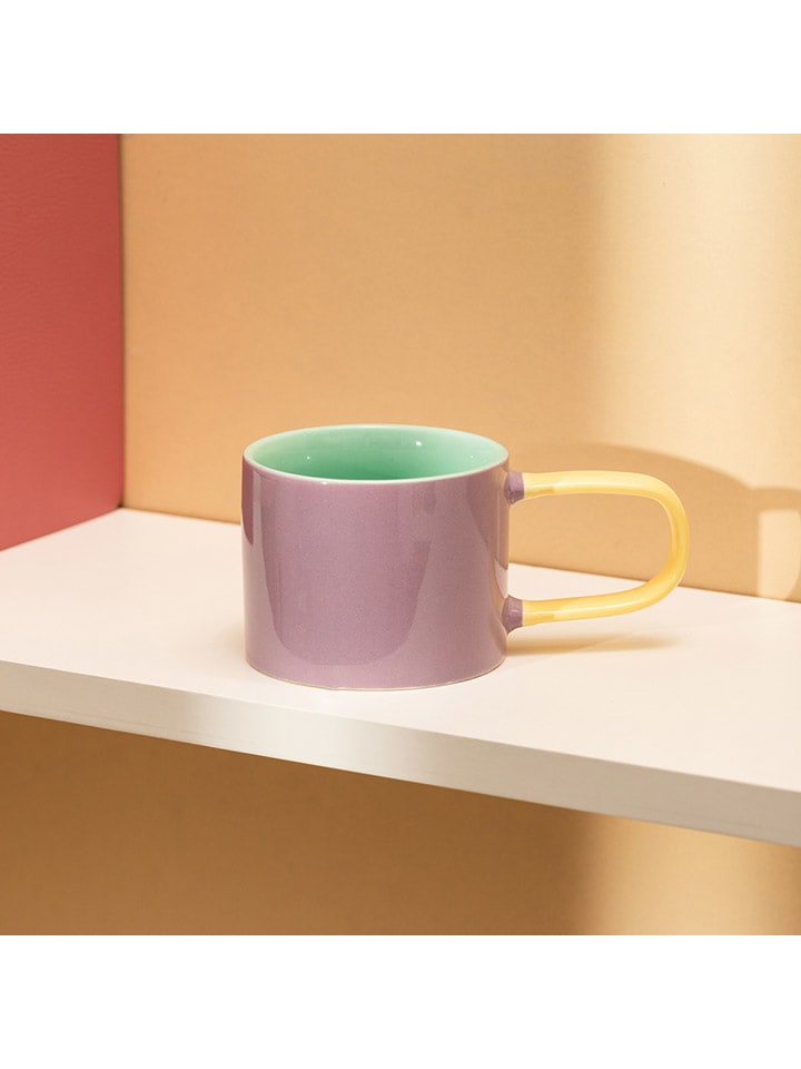 Homla Tasse ''Finko'' in Lila/ Mint/ Gelb - 300 ml günstig kaufen onesize