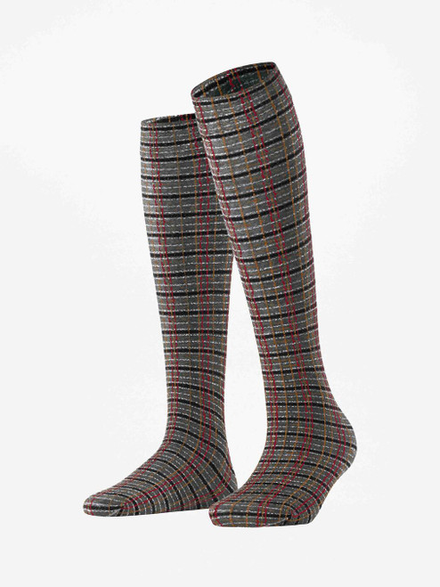 Dormant Tweed 60 DEN Damen Kniestrümpfe-91639400001 Falke