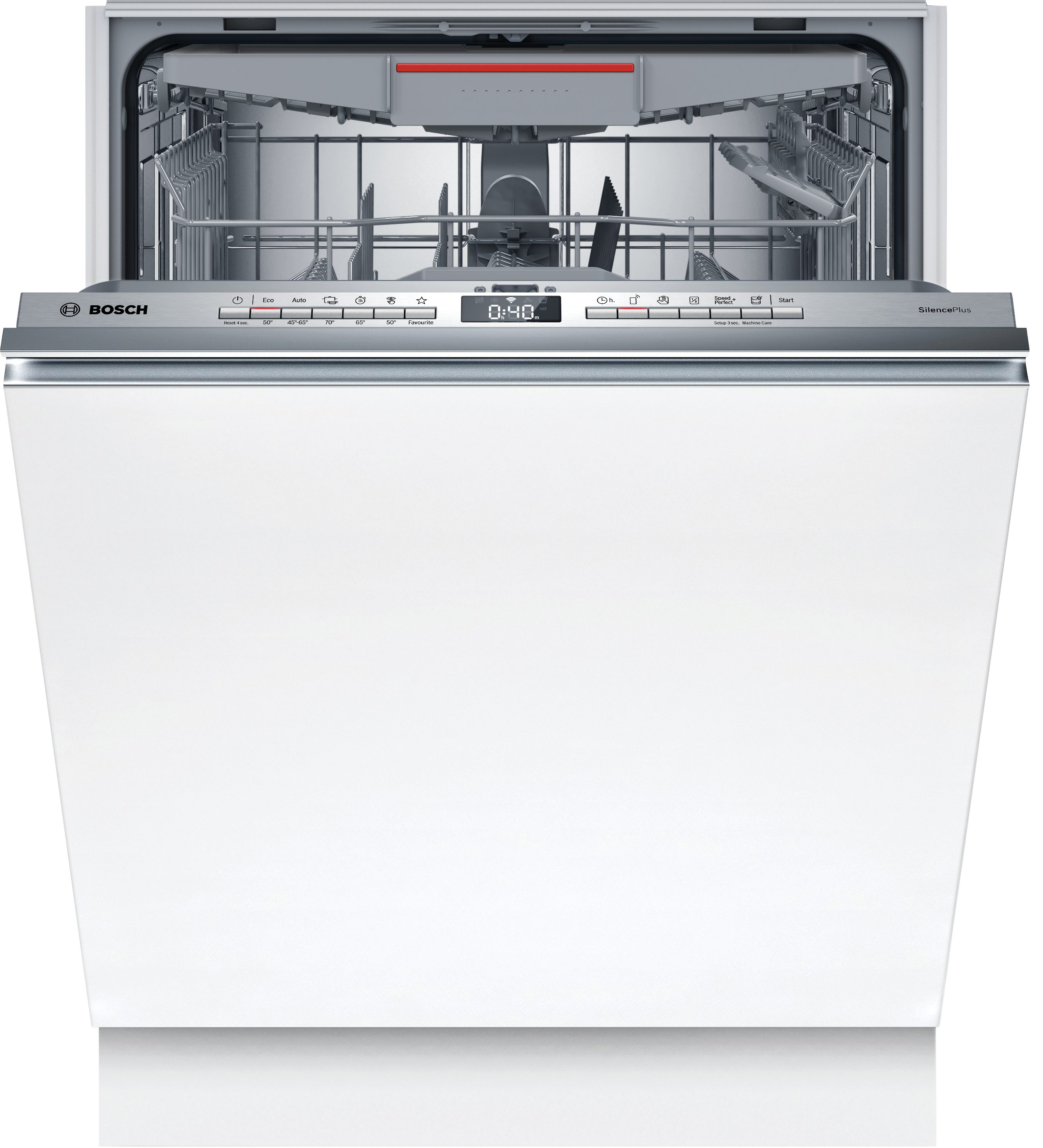 BOSCH vollintegrierbarer Geschirrspüler Serie 4, SBH4ECX21E, 14 Maßgedecke
