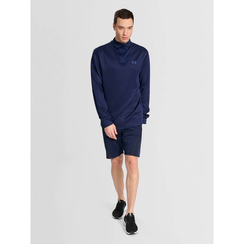 hummel hmlCOURT HALF ZIP L/S Sweatshirt Herren