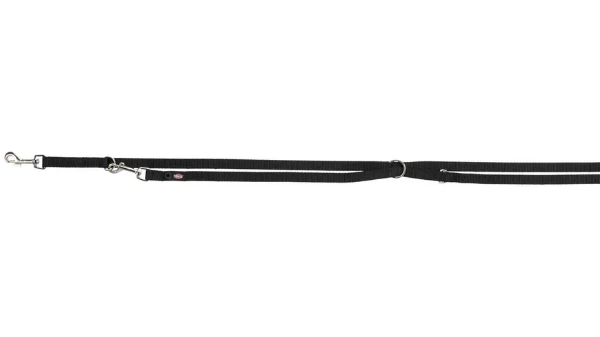 Trixie Verlängerungs-Leine Premium schwarz XS-S 2 Meter / 15 mm Hunde Zubehör
