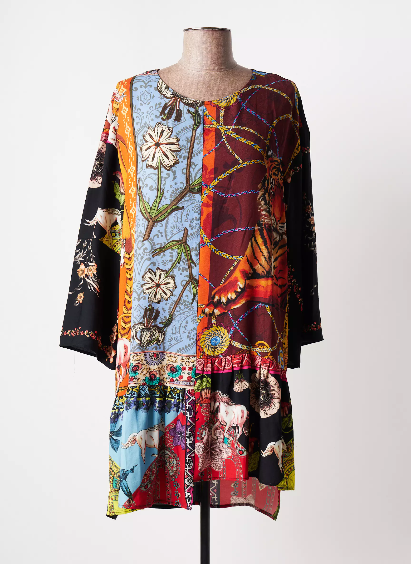 Desigual Robes Courtes Femme couleur noir