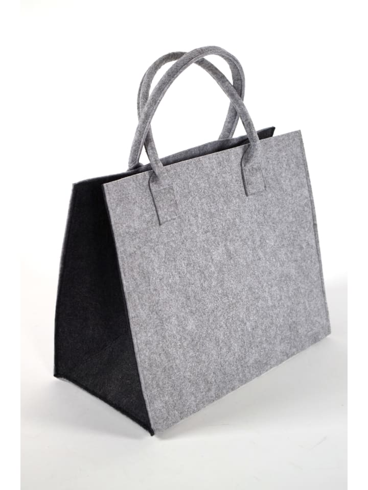 kobolo Einkaufstasche FELTGRAYSHOP in Grau günstig kaufen onesize