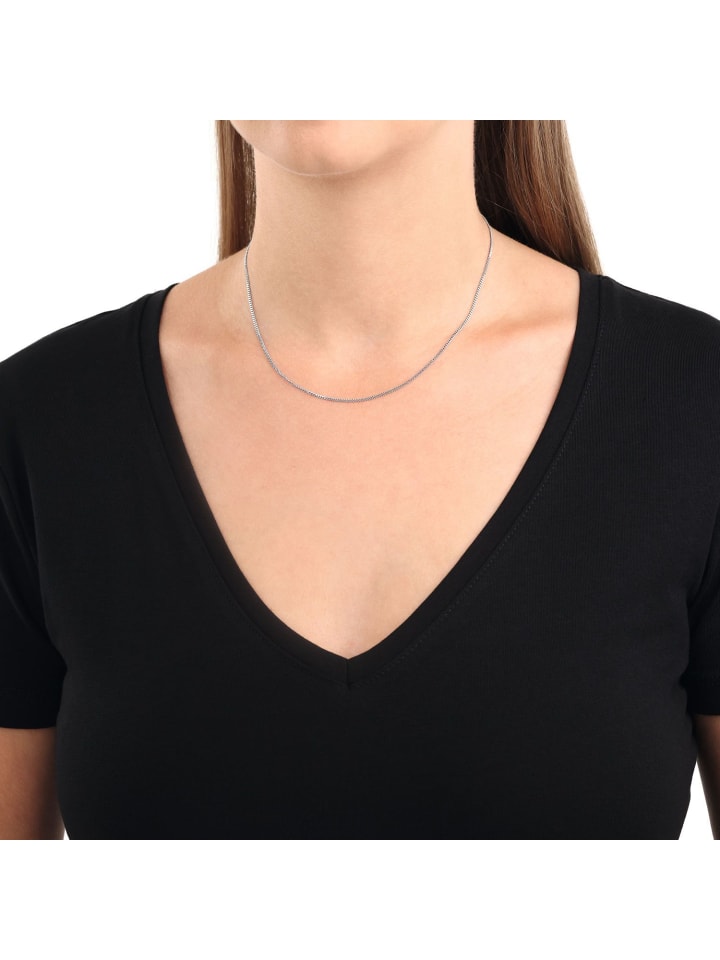 Amor Collier Silber 925, rhodiniert in Silber günstig kaufen 40 cm