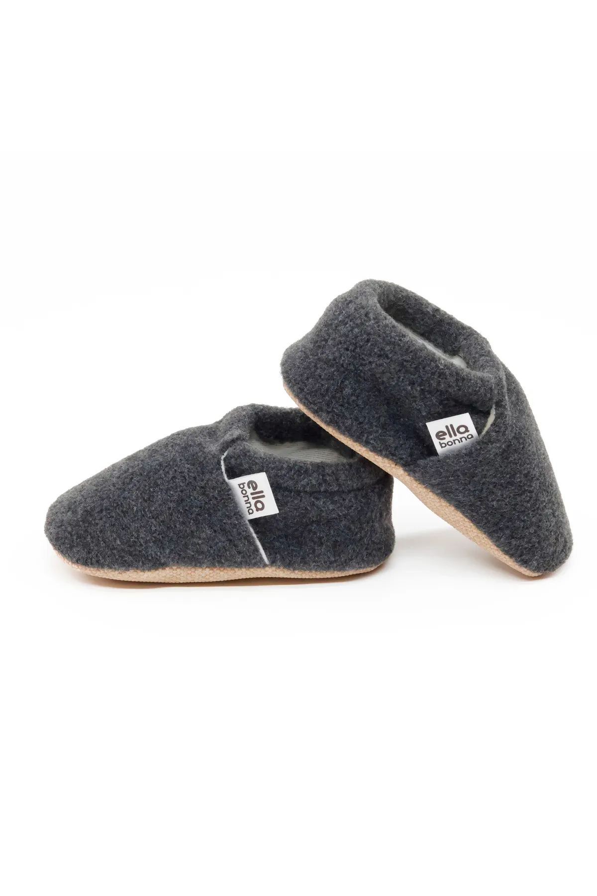 Ella Bonna  Polar Babyschuhe Hausschuhe, Rutschfeste Sohle, Futter aus Bio-Baumwolle, Home Nursery Schuhe