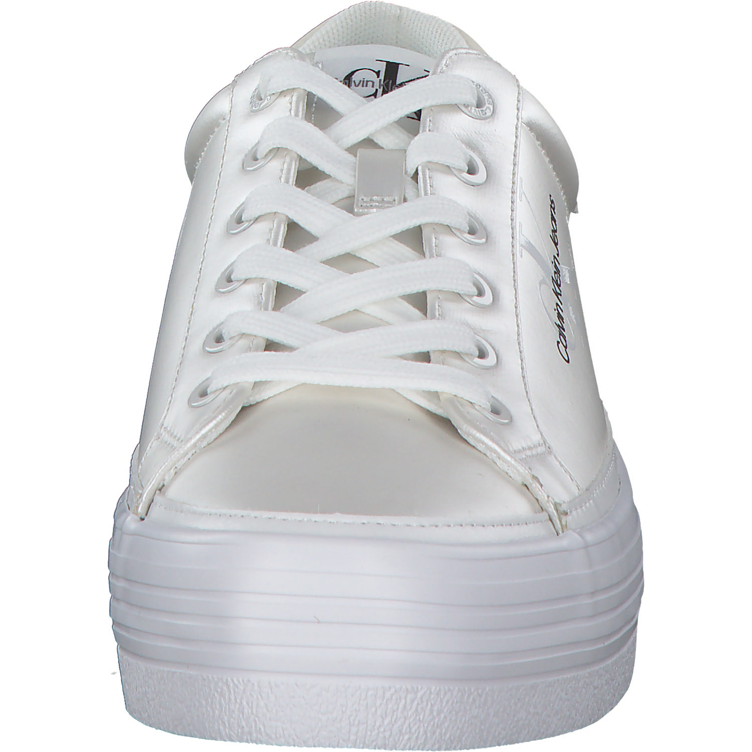Calvin Klein YW0YW01037, Schnürschuhe, Damen, Pearlized Bright white