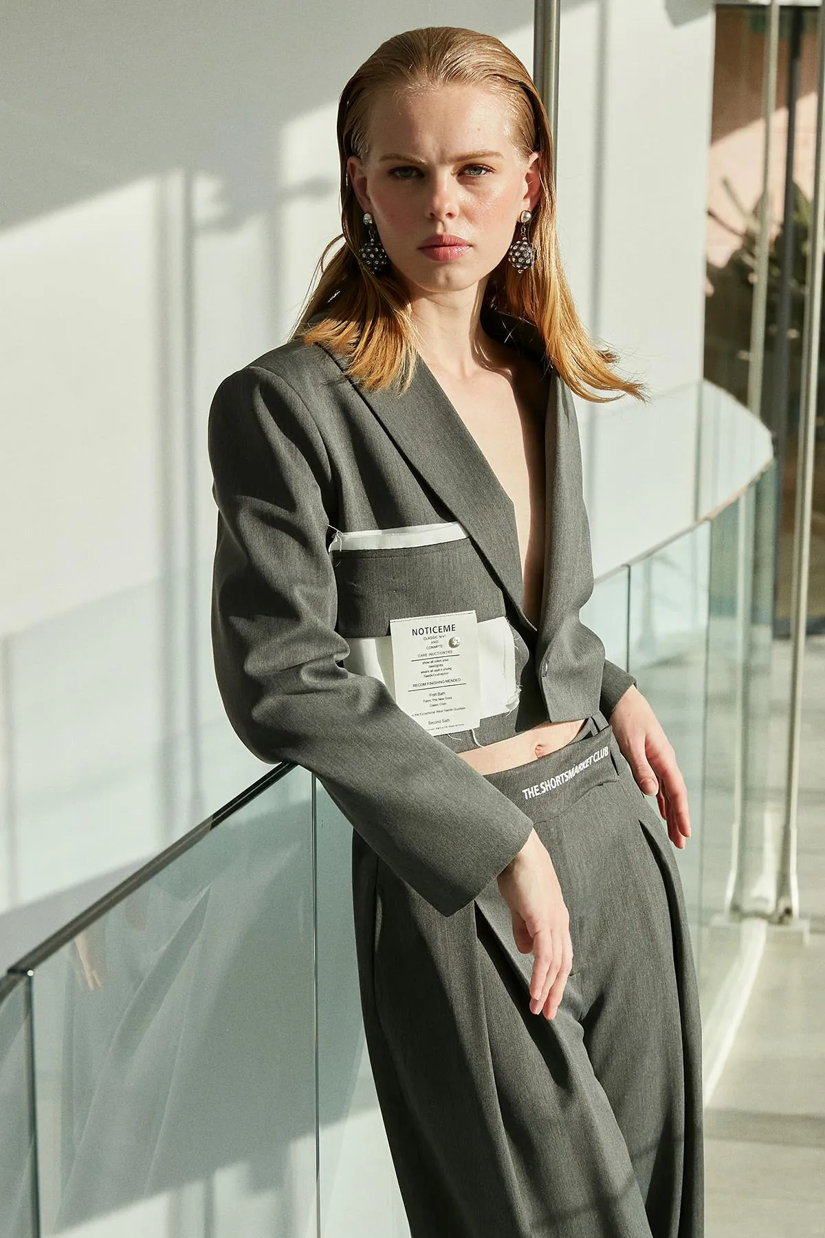 Laluvia  Zweiteiler - Grau - Regular Fit