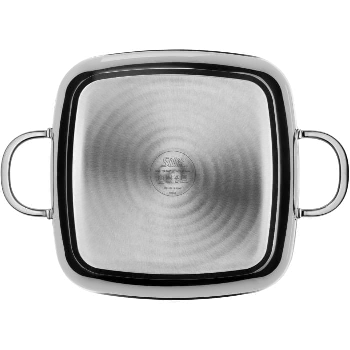 Silit Studio Schmorkasserolle mit Glasdeckel, 29 x 29 cm