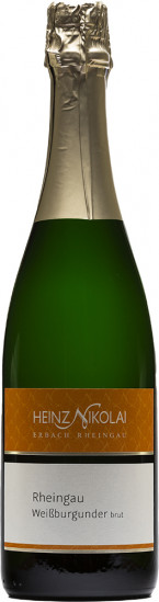 2021 Weißburgunder Sekt brut - Weingut Heinz Nikolai