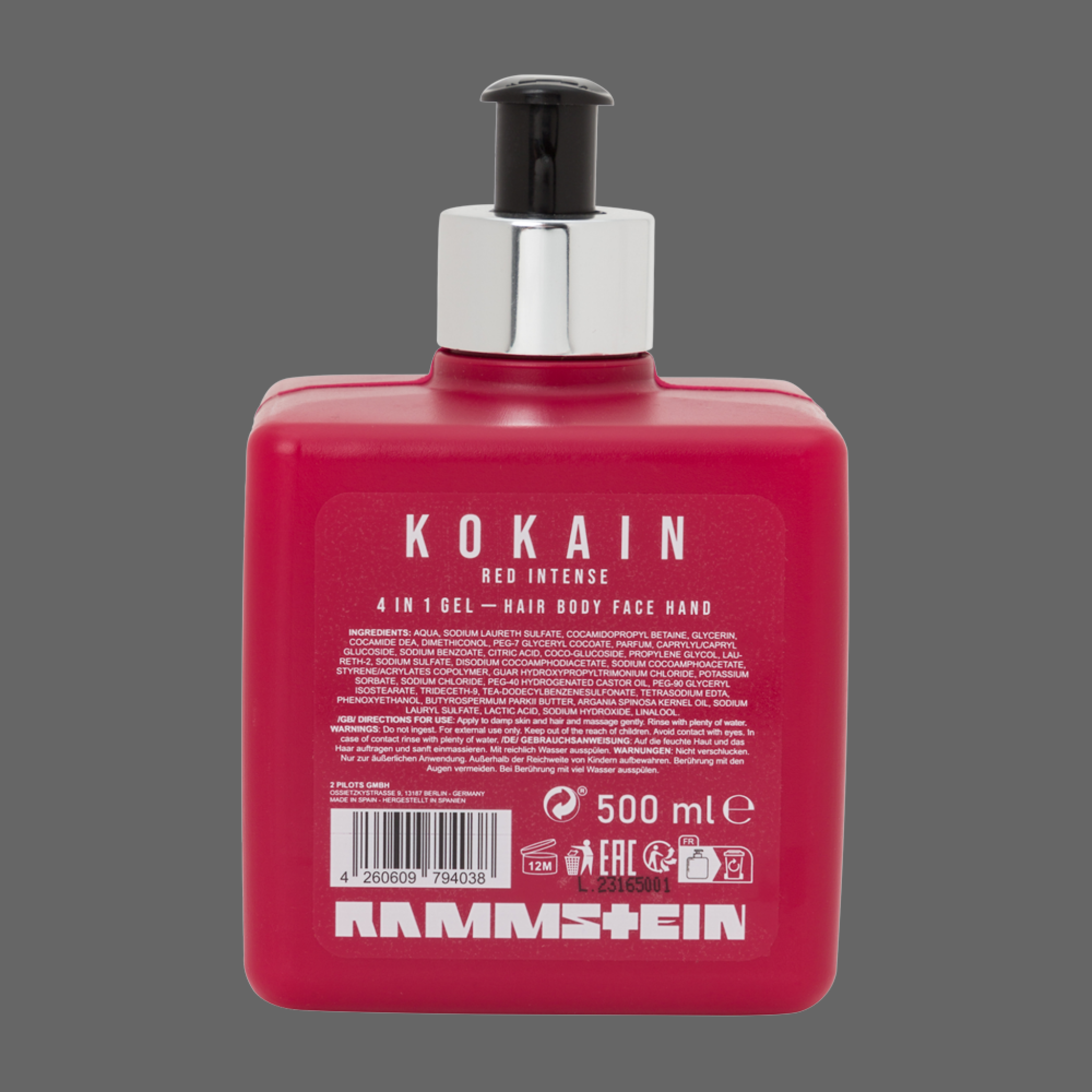 4 in 1 Gel ”Kokain Red Intense”