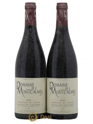 Terrasses du Larzac Domaine de Montcalmès Frédéric Pourtalié  2010 - Lot de 2 Bouteilles