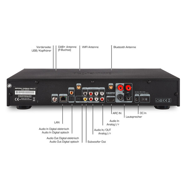 Multifunktions-Hifi-System Dabman i560CD