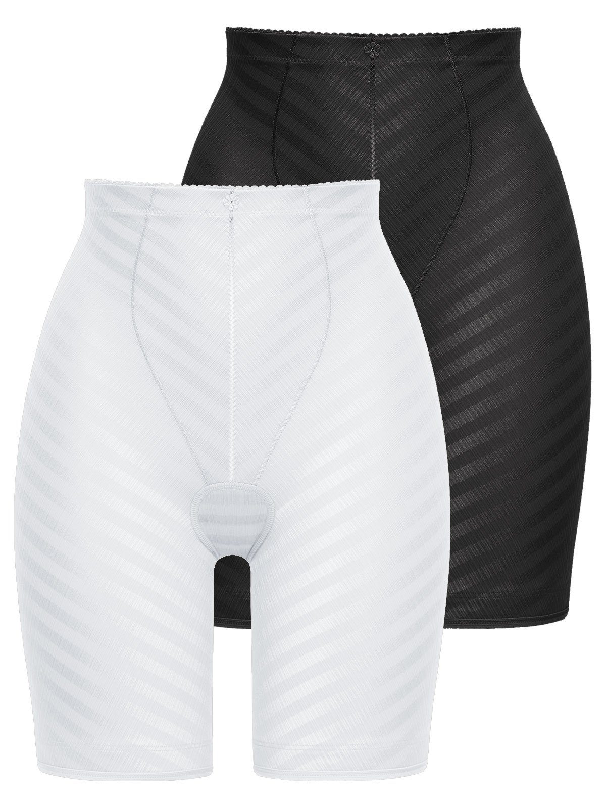 Felina Miederhose 2er Pack Langbein Miederhose Weftloc (Spar-Set, 2-St) verstärkte Bauchpartie