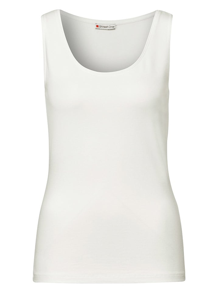 Street One Top in Weiß günstig kaufen