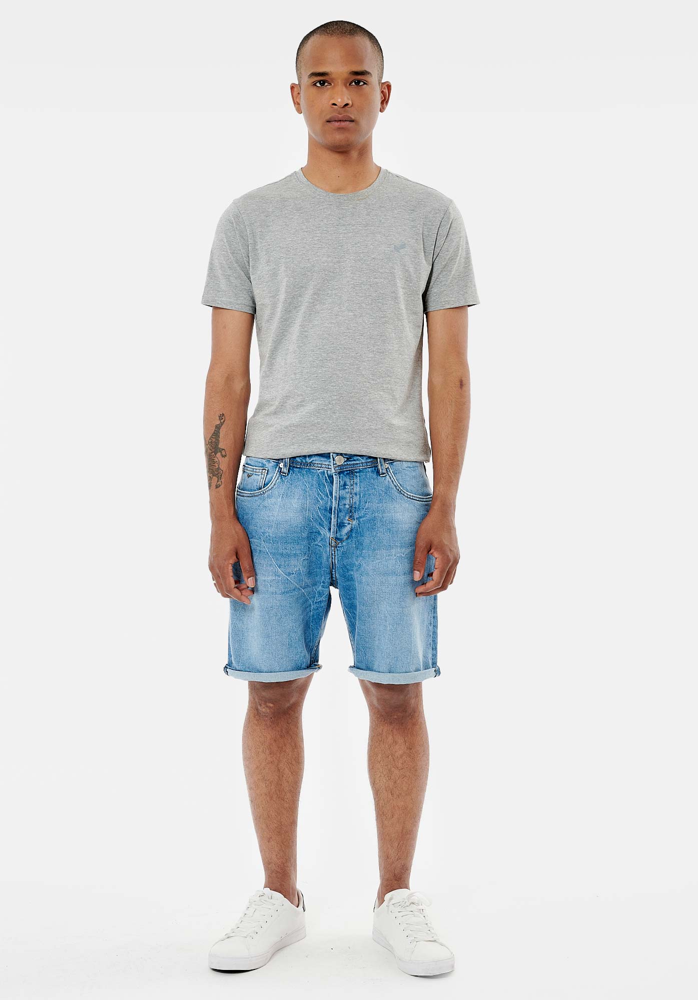 EDEN   Short en jean loose Homme