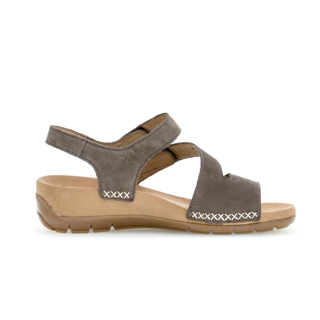 Gabor fashion Keilsandalette grau