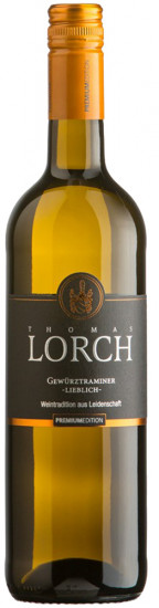 2020 Gewürztraminer Bodenheim Kreuzberg lieblich - Weingut Thomas Lorch