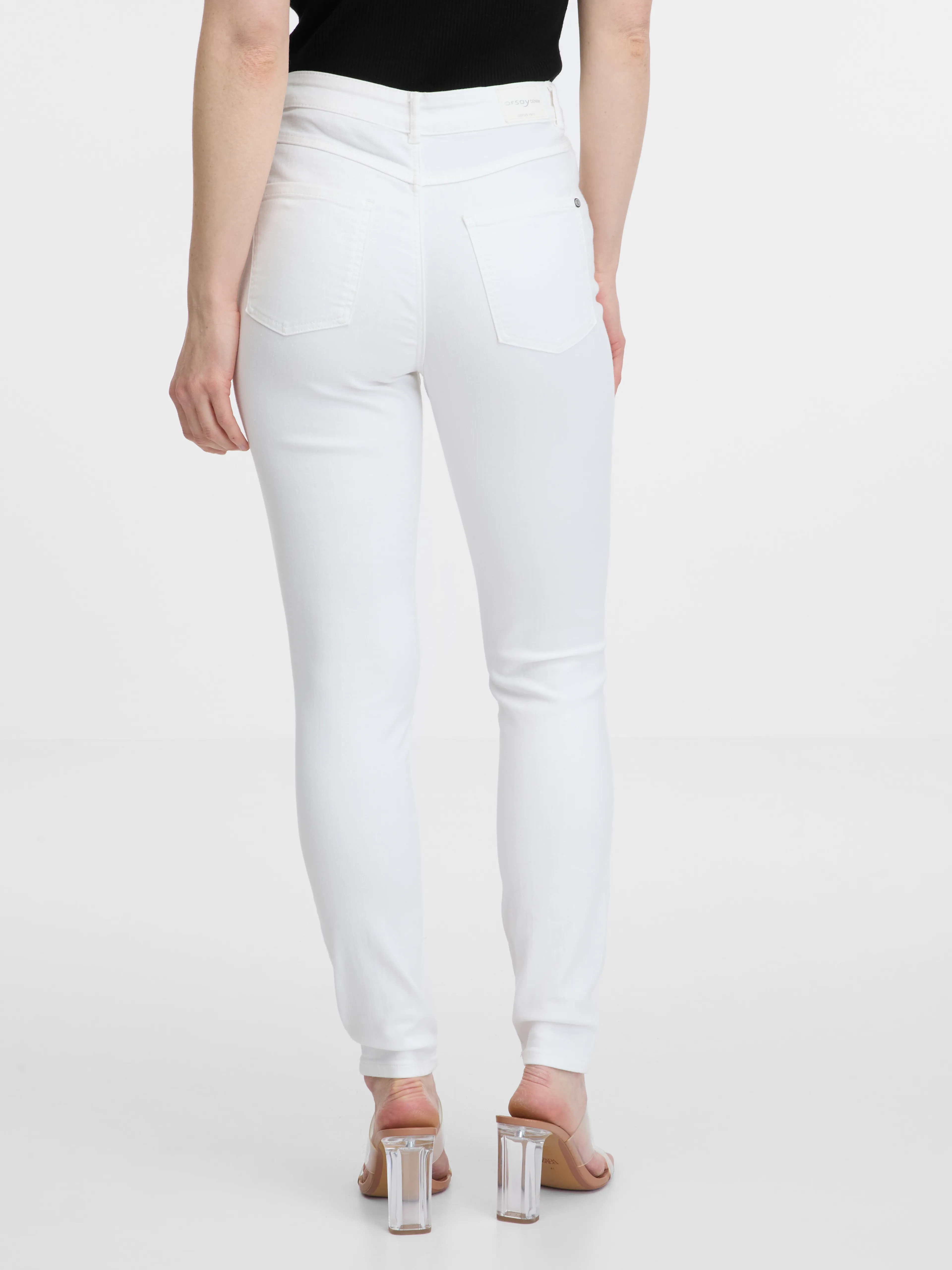 Weiße Skinny Fit Jeans für Damen ORSAY