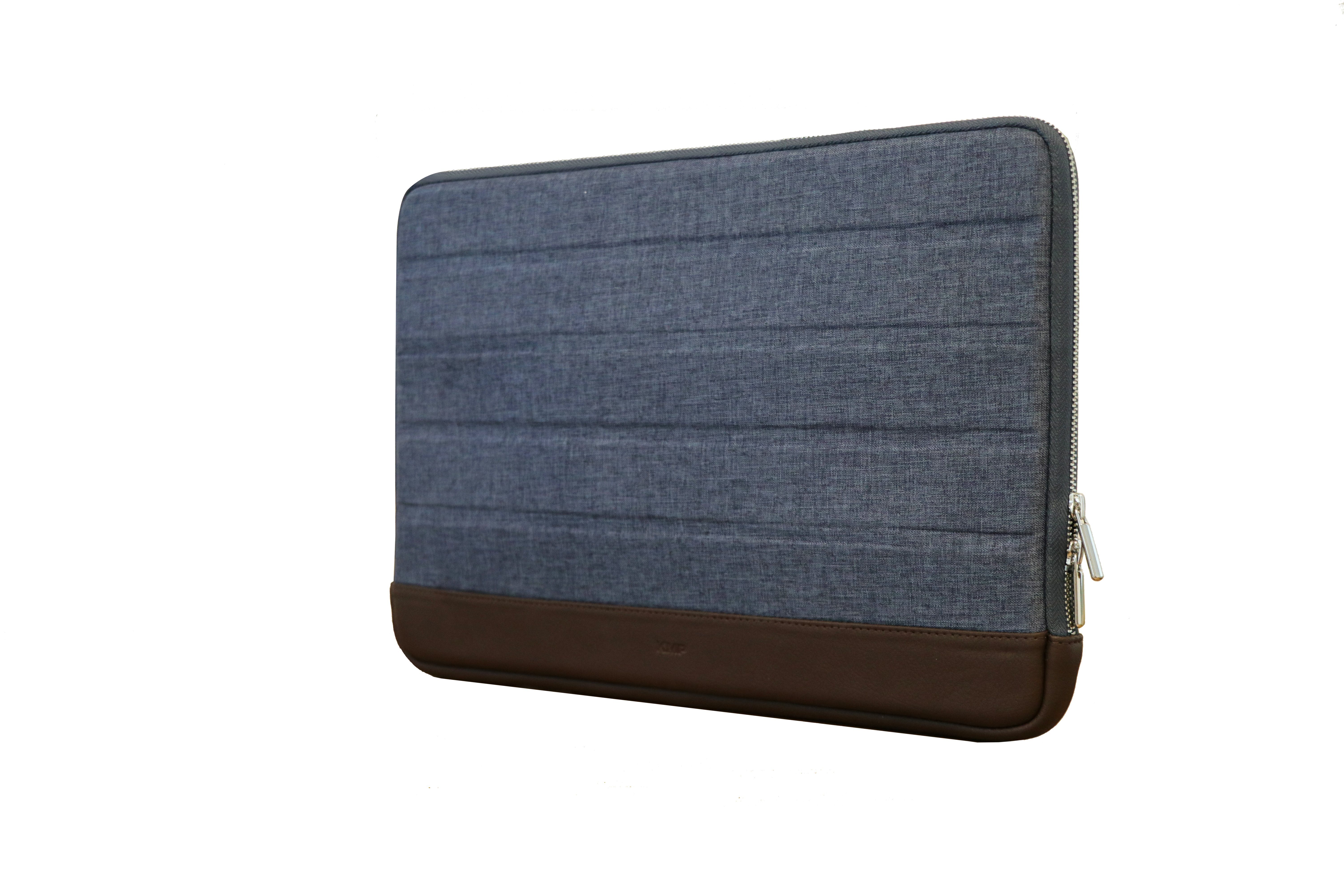 KMP Creative Lifesytle Product Laptoptasche Sleeve für MacBook Pro 13 Blue/Brown (1-tlg)