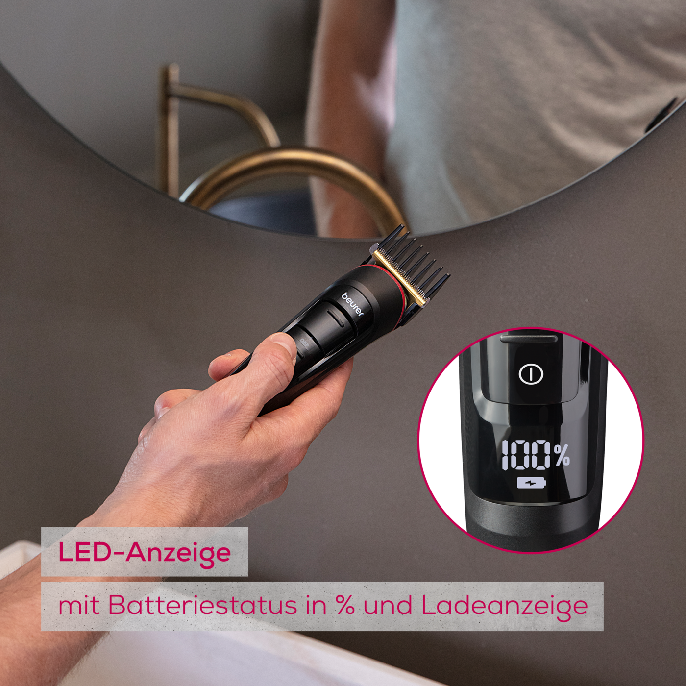 Beurer Multigroomer MN9X-Vielseitiger, wasserfester Styler für die gesamte Körperbehaarung