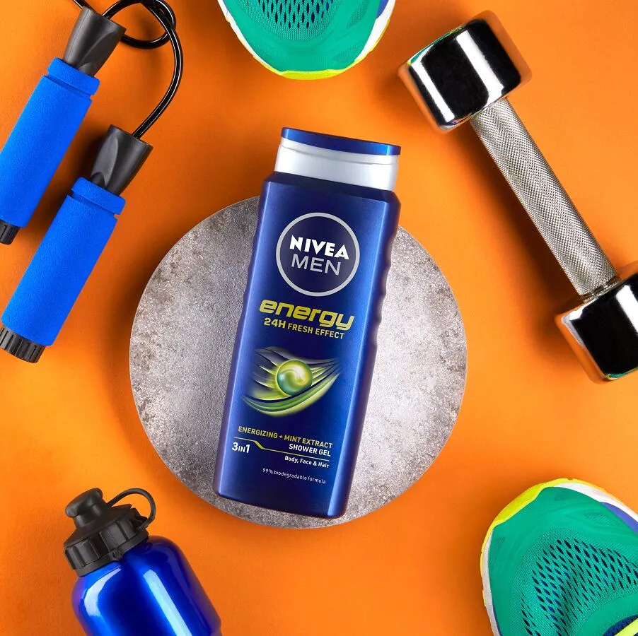 „Nivea Energy“ dušo želė