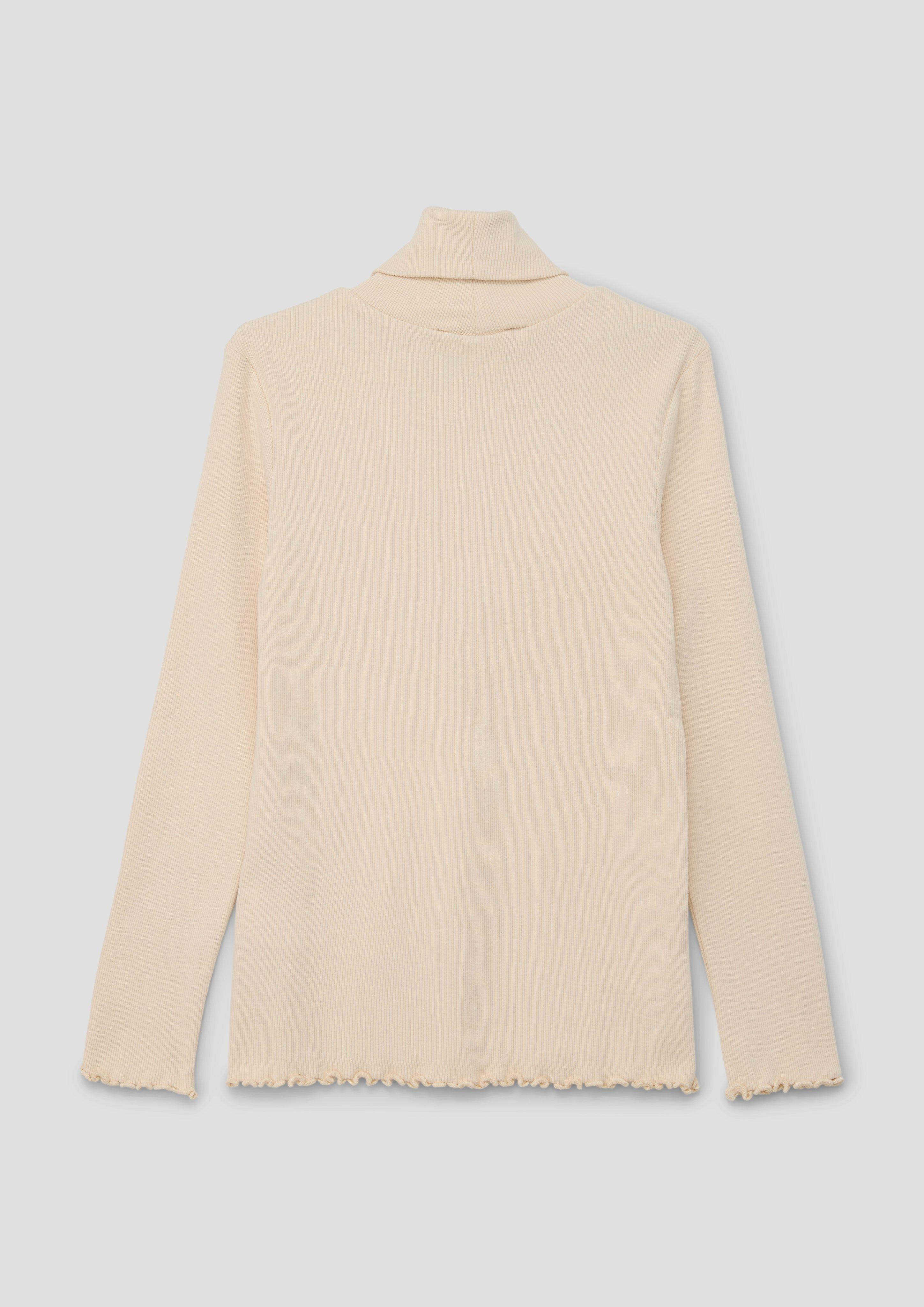 Rollkragenpullover mit Rippstruktur  2137284-0805