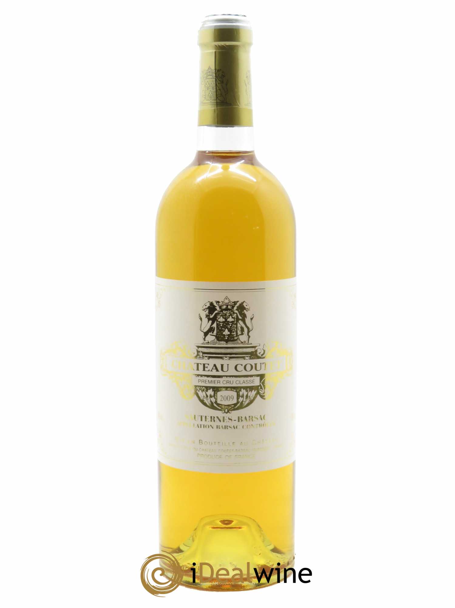 Château Coutet 1er Grand Cru Classé (CBO à partir de 12 bts) 2009 - Lot de 1 Bouteille