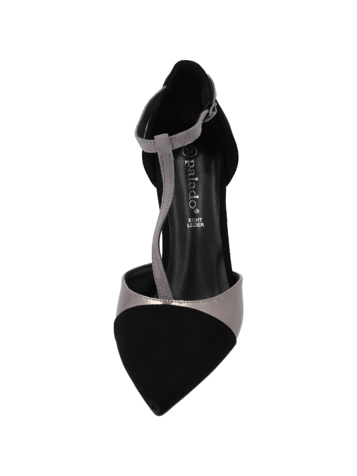 palado Pumps in Schwarz/Silber günstig kaufen