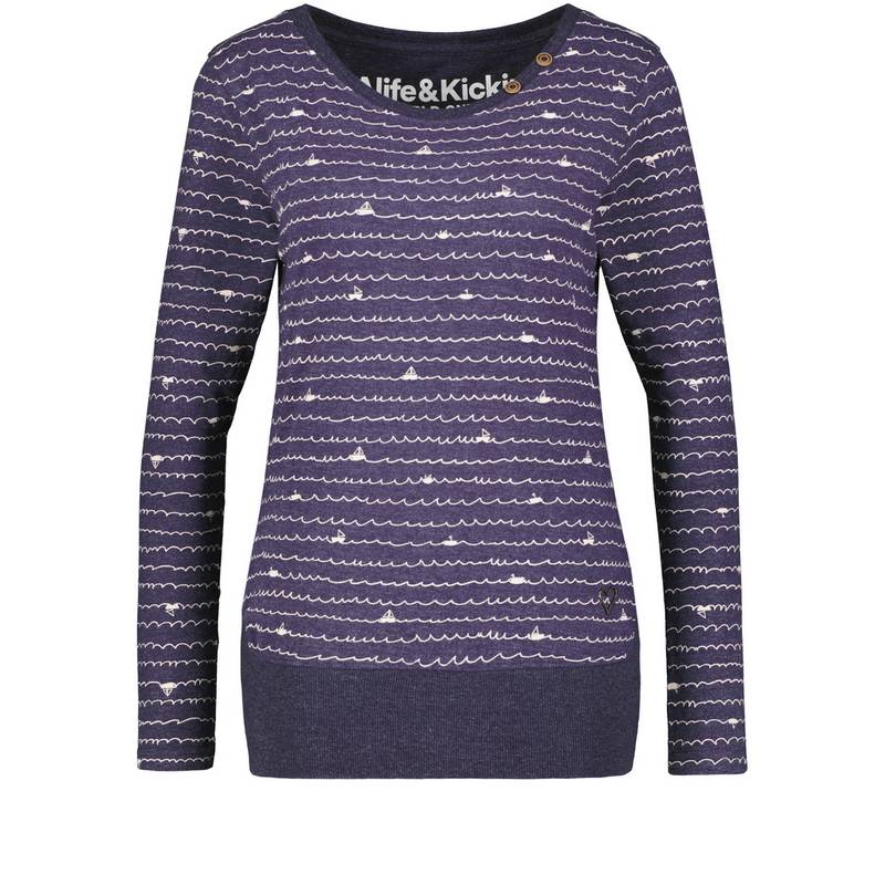 ALIFE AND KICKIN ConnyAK B Langarmshirt Damen
