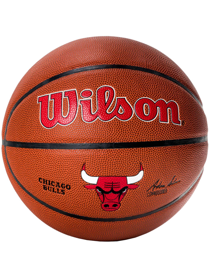 Wilson Wilson Team Alliance Chicago Bulls Ball in Braun günstig kaufen 7