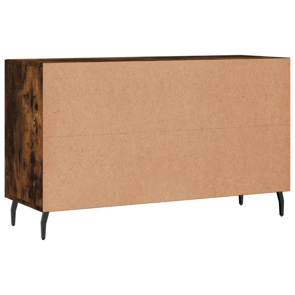 vidaXL Sideboard Sideboard Räuchereiche 100x36x60 cm Holzwerkstoff (1 St)