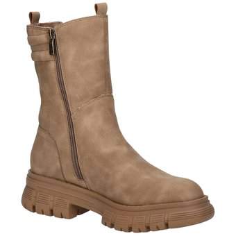 Tom Tailor Chelsea Stiefelette in beige