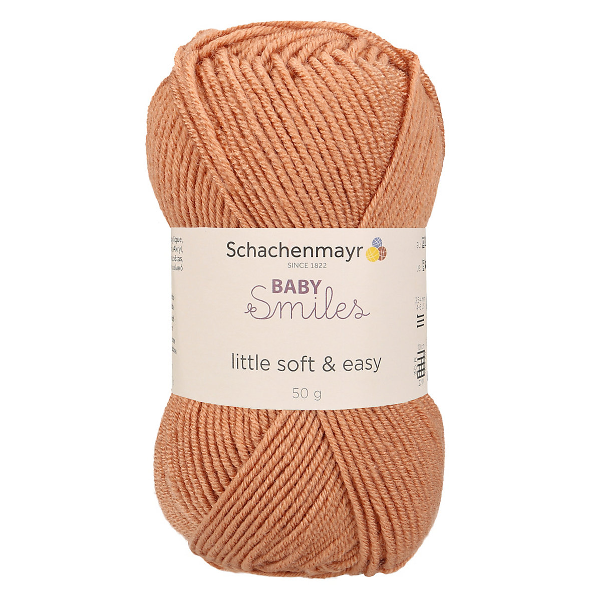 Handstrickgarne Baby Smiles little soft & easy, 50g Orangenblüte