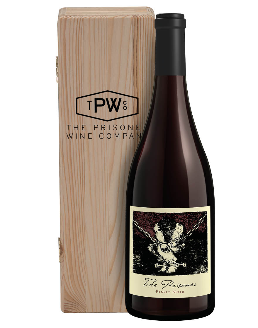 Bennett Valley AVA  Pinot Noir 2019 The Prisoner 0,75 ℓ, Caisse bois