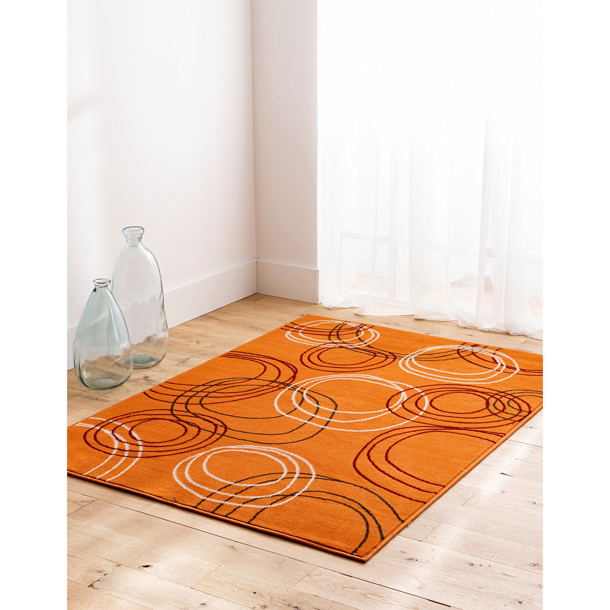 Tapis motifs cercles
