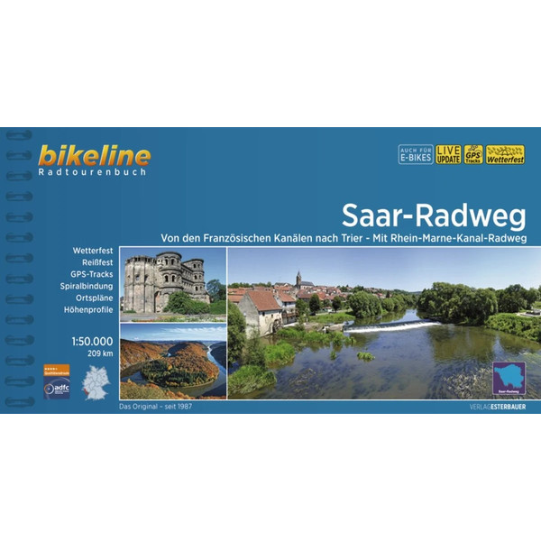 SAAR-RADWEG - Radwanderführer