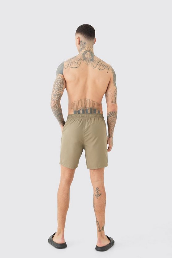 Tall Man Signature mittellange Badehose