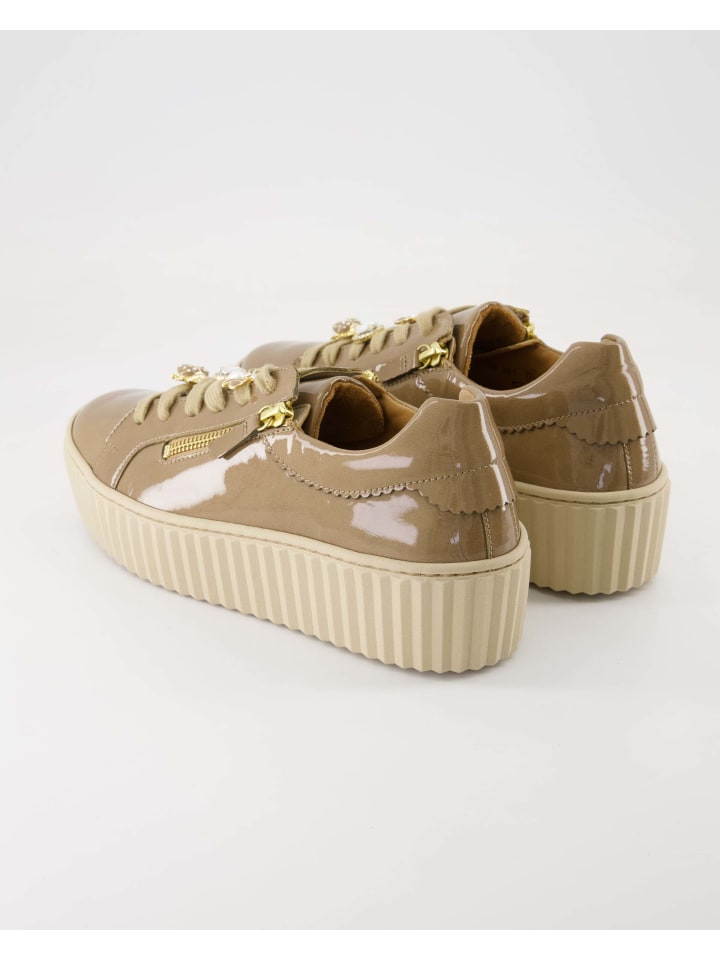 Gabor Klassische Schnürschuhe in Beige günstig kaufen